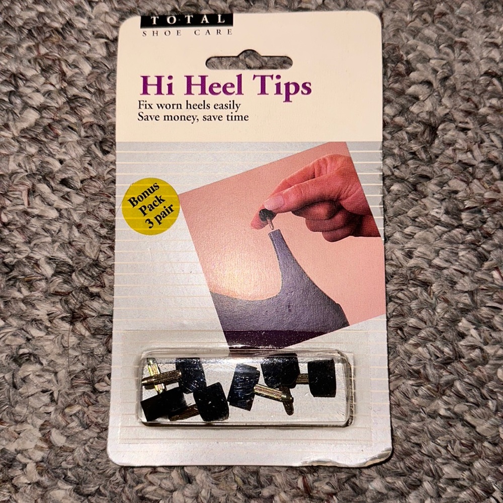 👙New Total Shoe Care Hi Heel Tips